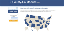 Desktop Screenshot of county-courthouse.com